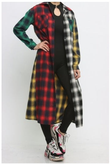 Rag Doll Plaid Long