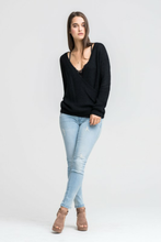 Load image into Gallery viewer, Lush Cross front Sweater
